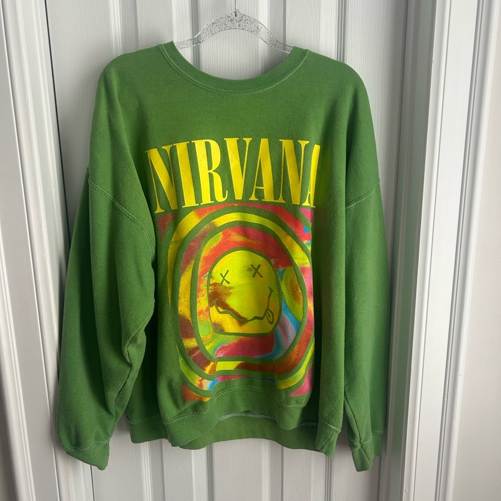 Urban Outfitters Green Nirvana Sweater